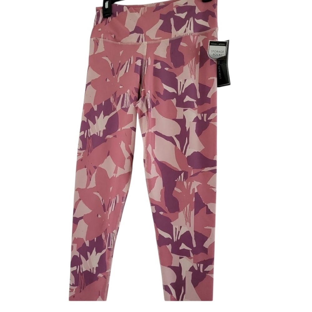 🦋NWT Tahari womens high waisted athletic pants with storage pockets SZ Medium